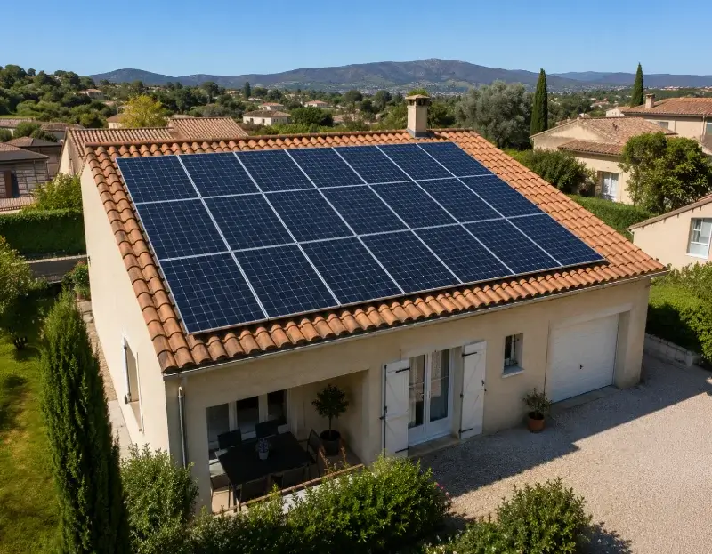 Prime à l'autoconsommation panneaux solaires Lunas — aide financière de l'État